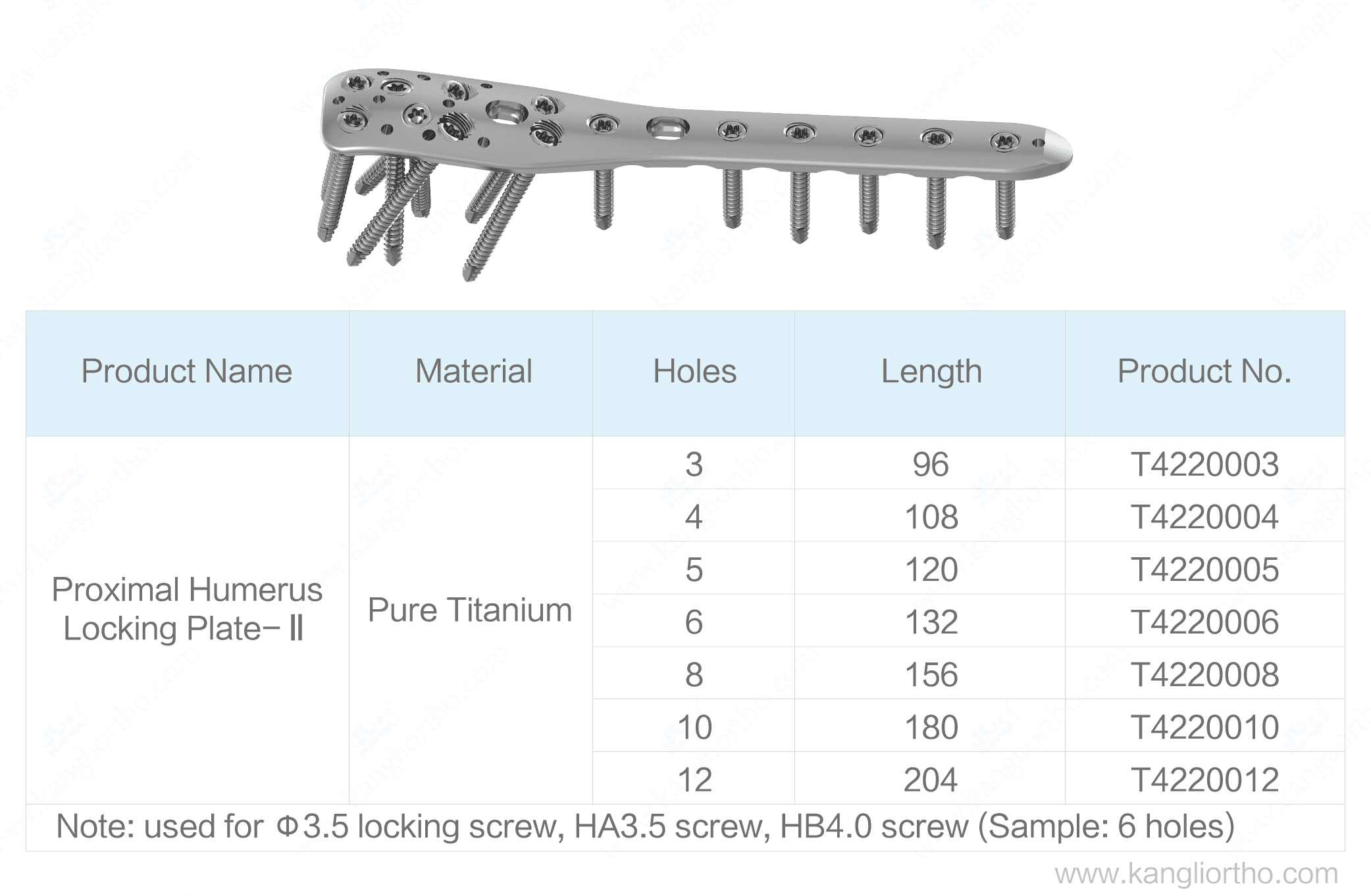 proximal-humerus-locking-plate-ii-specifications