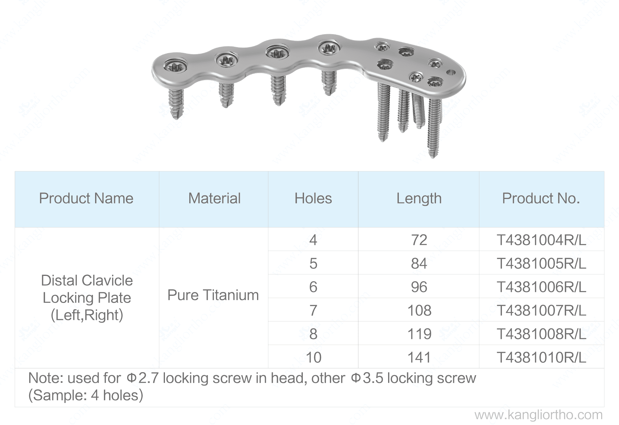 distal-clavicle-locking-plate-specifications